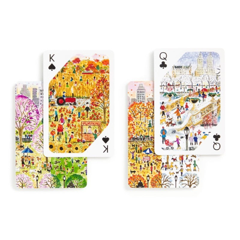 Michael Storrings Four Seasons Playing Card Set of 2