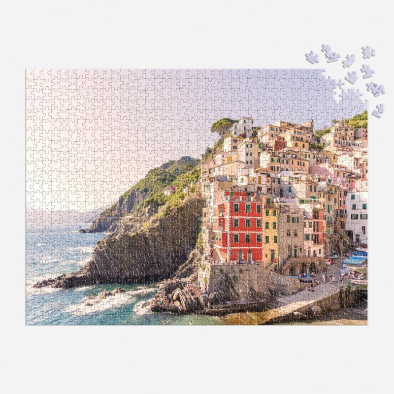 Gray Malin Cinque Terre 1000 Piece Book Puzzle