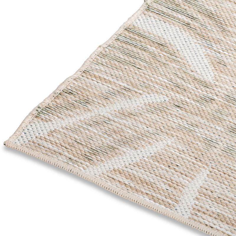 Marbella Green Leaves Outdoor Rug