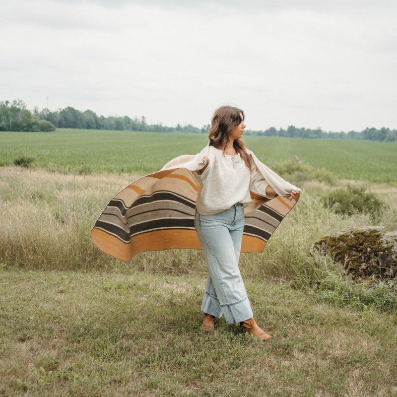 Pokoloko Tumbleweed Alpaca Blanket