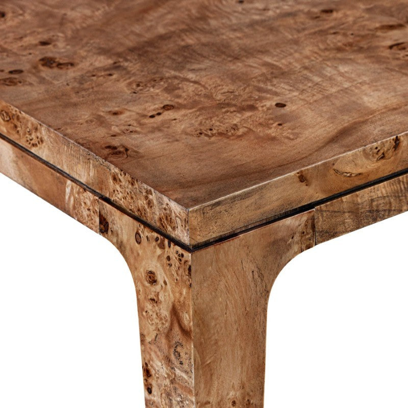 Mappa Dining Table - Dark Burl
