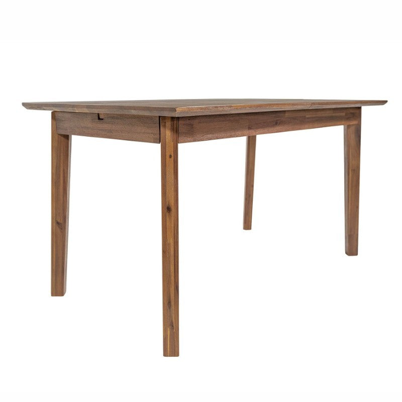 Gia Small Extension Dining Table 55/71” - Warm Pecan