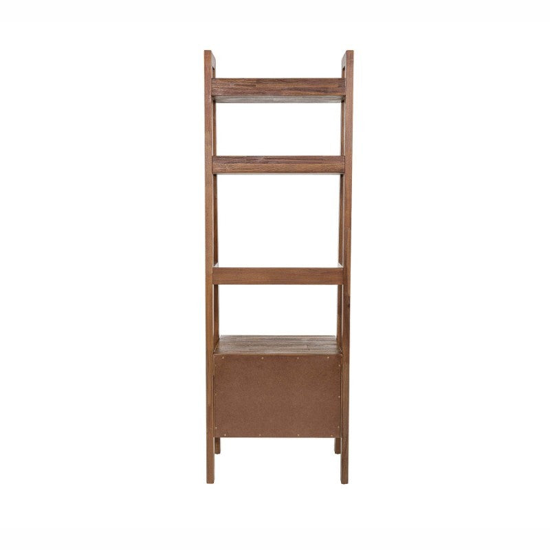 Gia Modular Bookcase - Warm Pecan