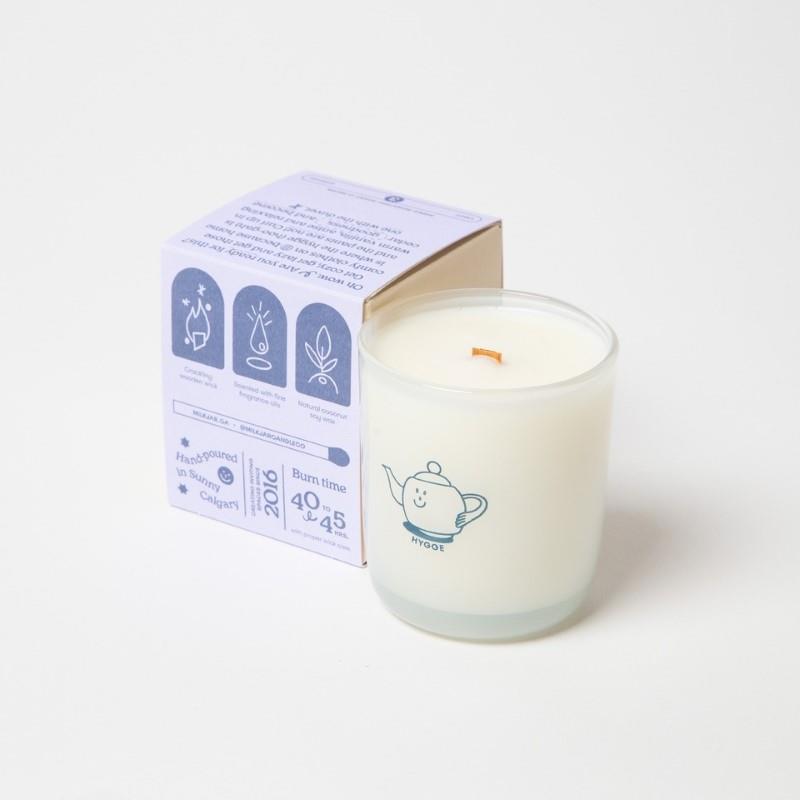 Hygge - Vanilla, Tobacco &amp; Cedar Coconut Soy 8oz Candle
