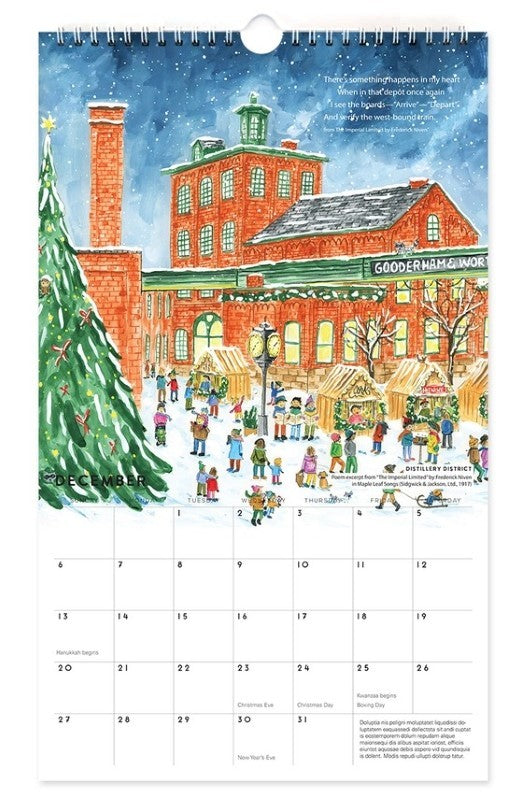 Soul of the City - Toronto 2026 Calendar