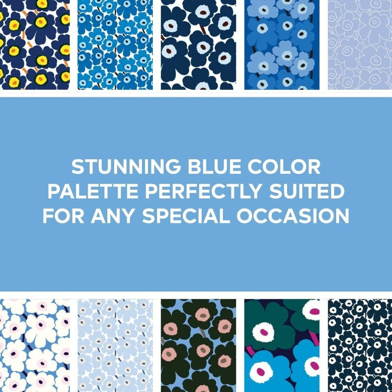 Marimekko Notes (Blues): 20 Unikko Notecards &amp; Envelopes