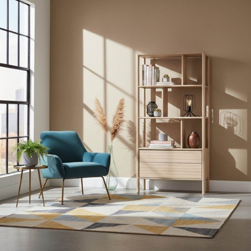 Runway Bookcase - Light Oak