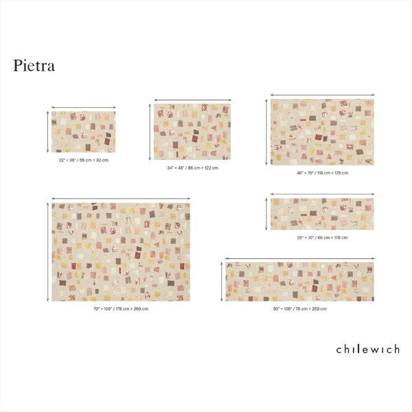 Chilewich Pietra Woven Mat, Desert