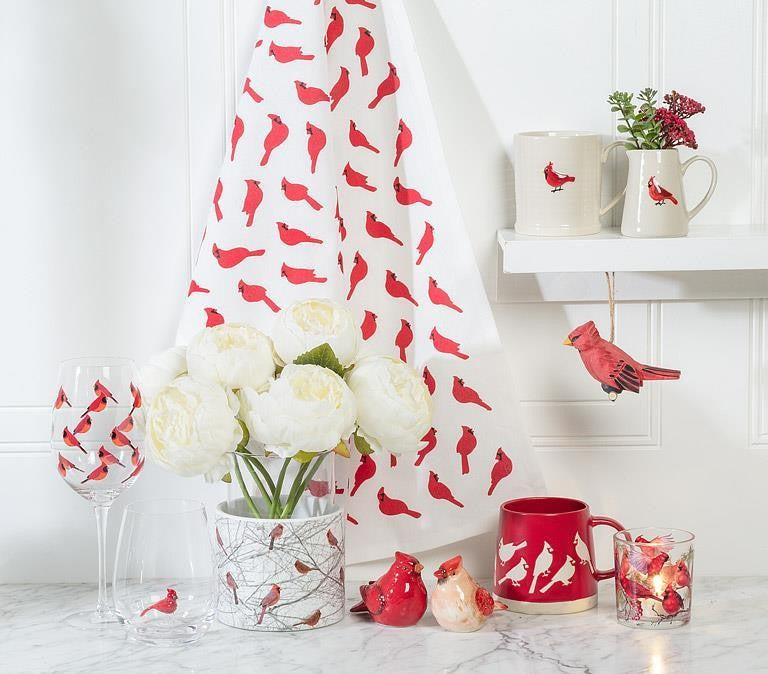 Cardinals Dishcloth &amp; Kitchen Towel Set