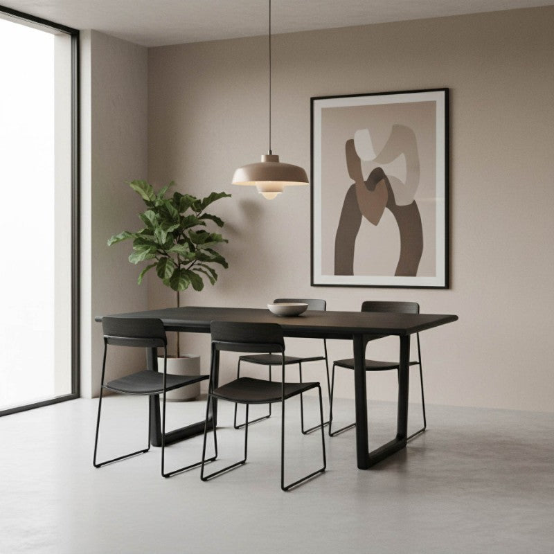 Bungalow Elixir 71" Dining Table - Black