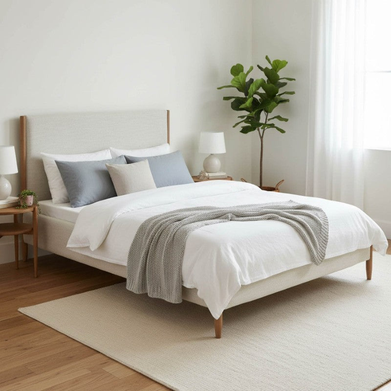 Kamelia Bed Frame - Sand