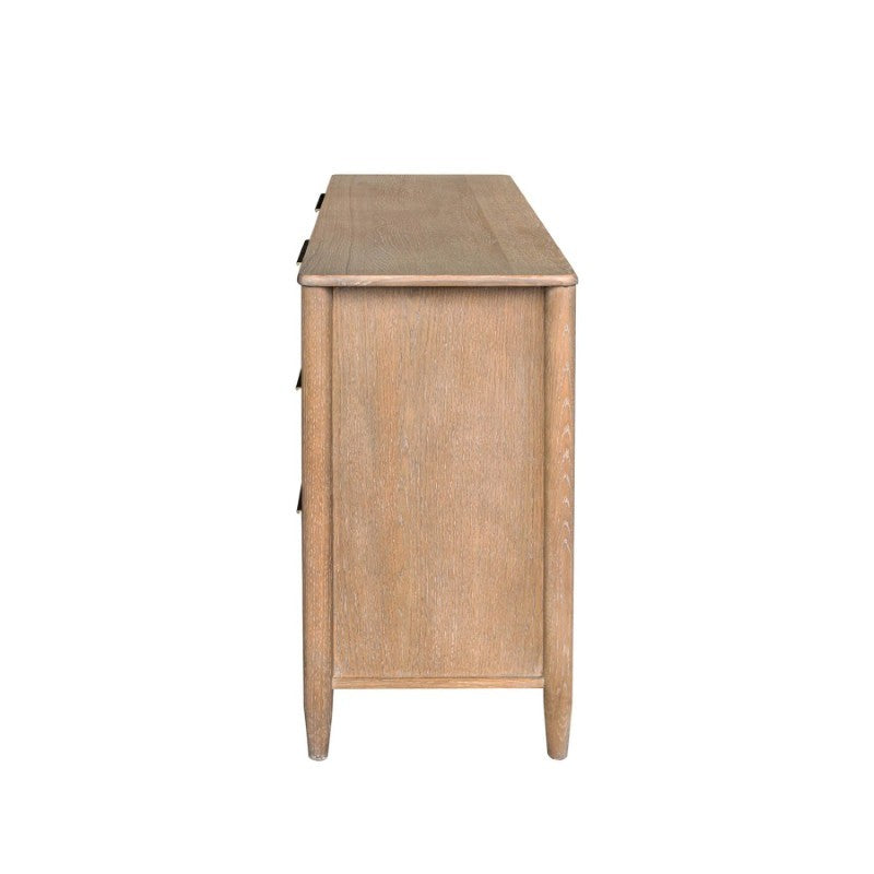 Kamelia 6 Drawer Dresser - Sand