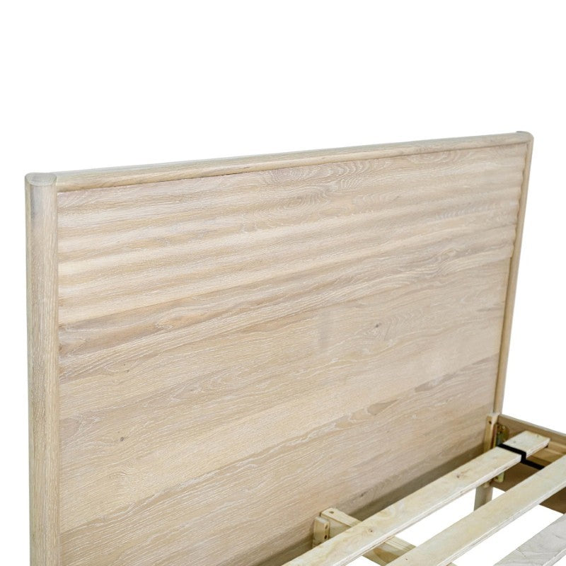 Runway King Bed - Light Oak