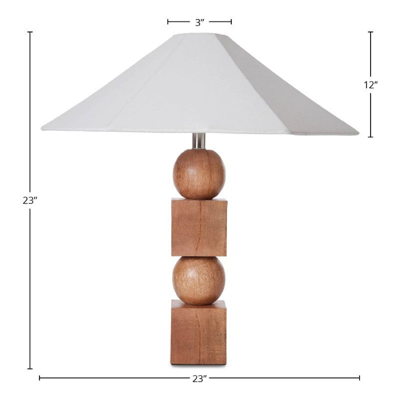 Skye Geometric Table Lamp