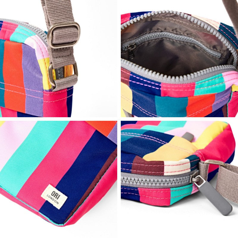 Bond Pocket Crossbody Bag in Wide Multi Stripe