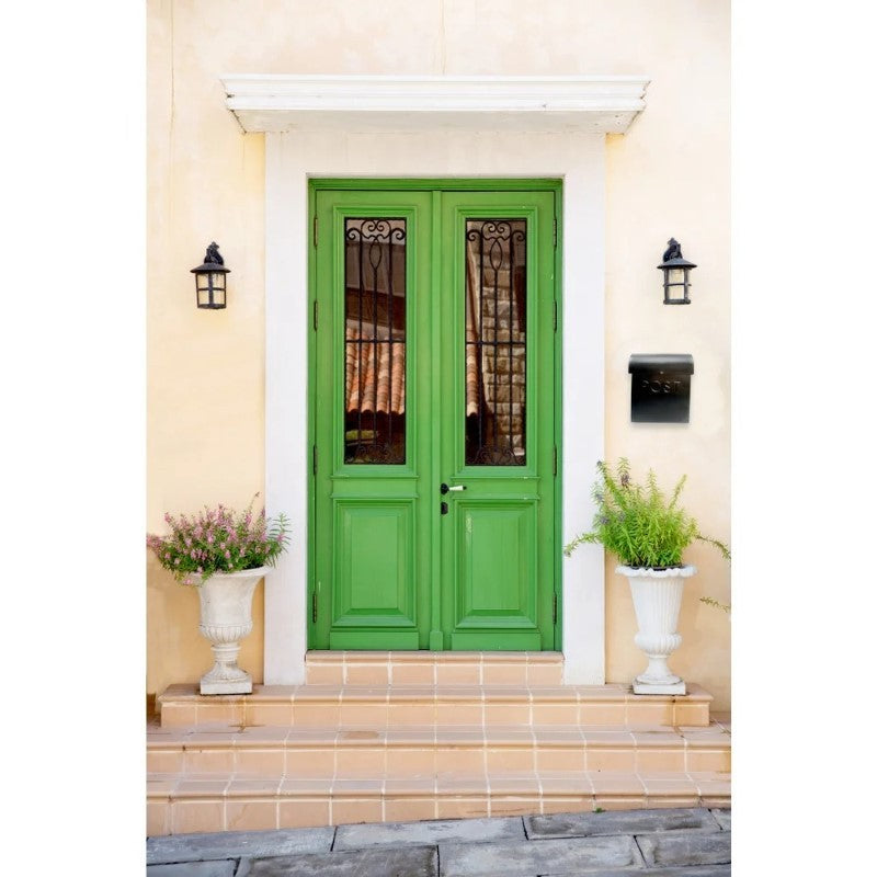 Black &#39;POST&#39; Mailbox