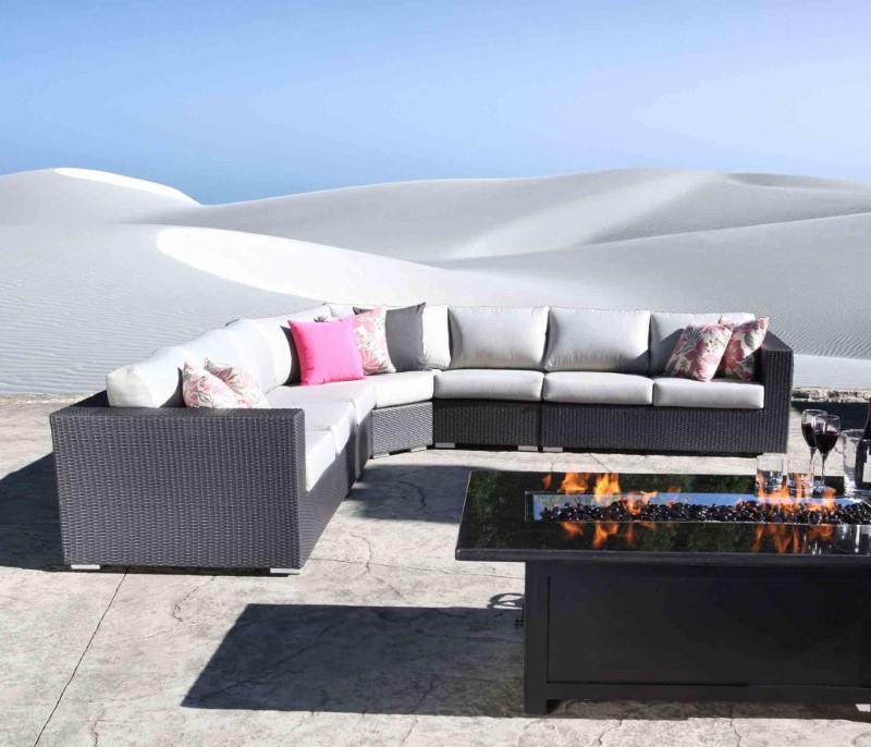 Chorus Outdoor Sectional Loveseat Module