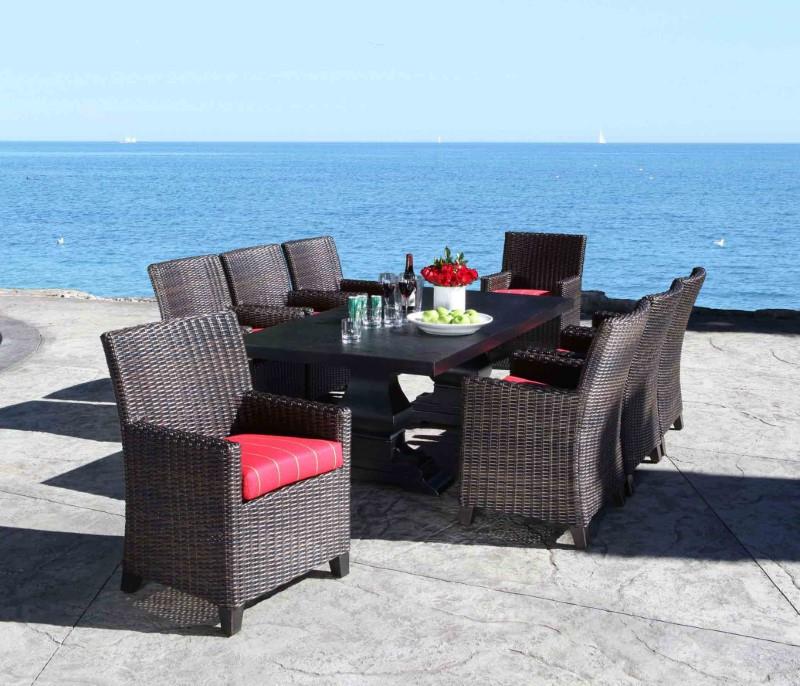 Venice 84&quot; x 42&quot; Outdoor Dining Table