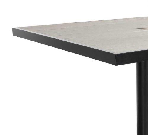 Kensington Outdoor Square Pedestal Bar Table