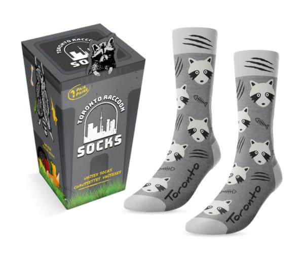 Main and Local Raccoon Socks
