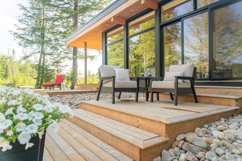 C.R. Plastics Tofino Deep Seating Arm Chair - W/Cushions