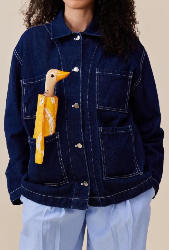 Duckhead Saffron Brush Eco-Friendly Umbrella