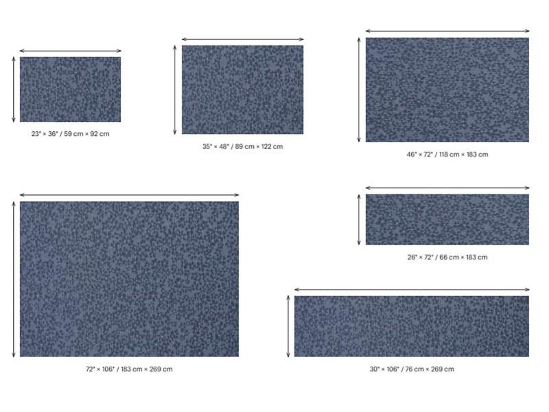 Chilewich Flora Woven Mat, Mica