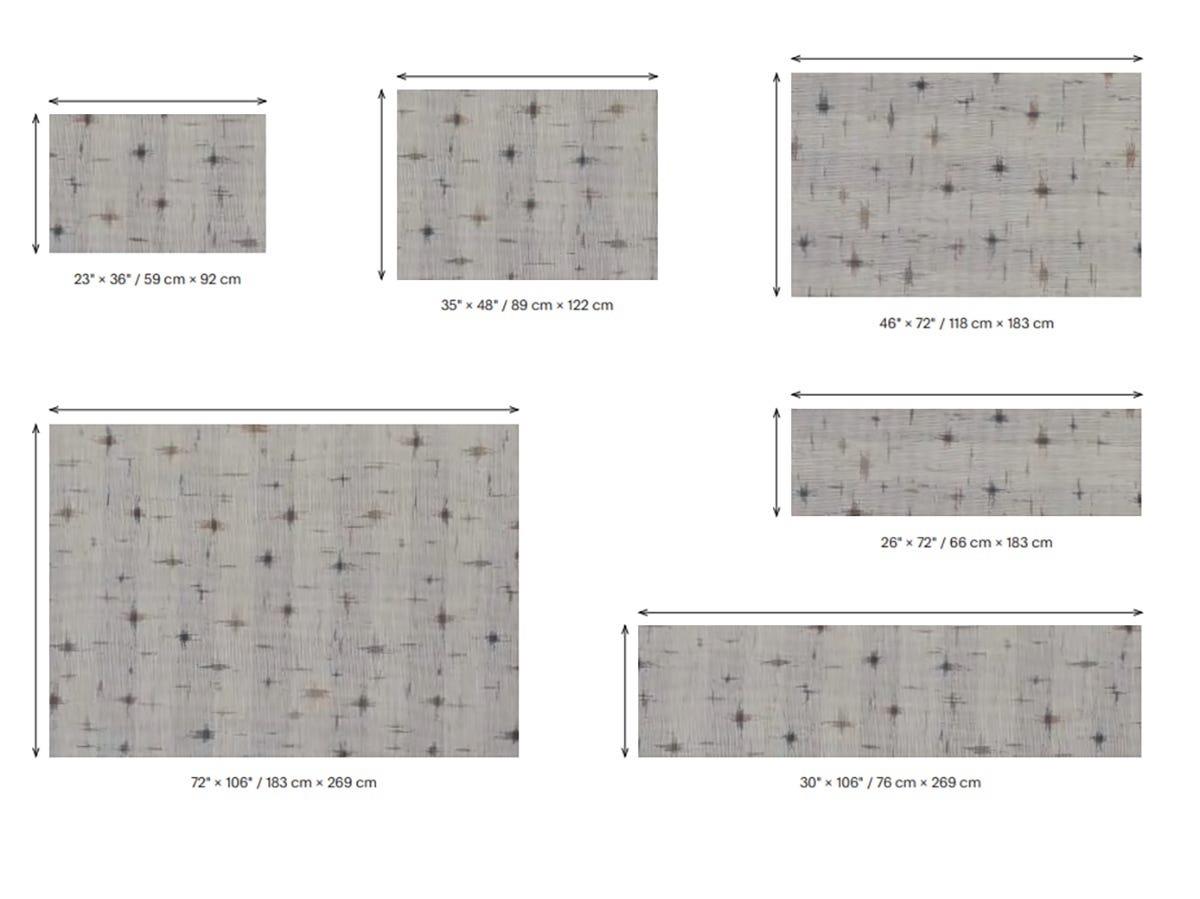 Chilewich Spark Woven Mat, Almond