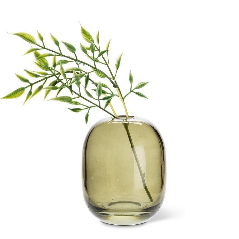 Medium Barrel Shaped Bud Vase, 4.5"H