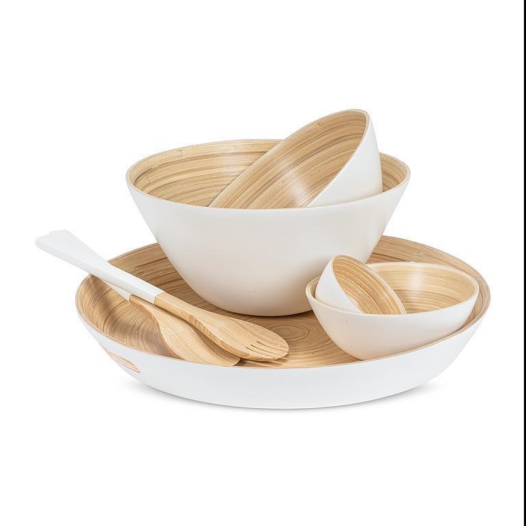 Mini Bamboo Bowl, 4"D