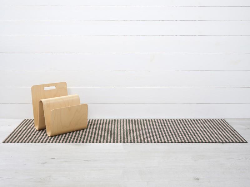 Chilewich Breton Stripe Shag Mat, Malibu