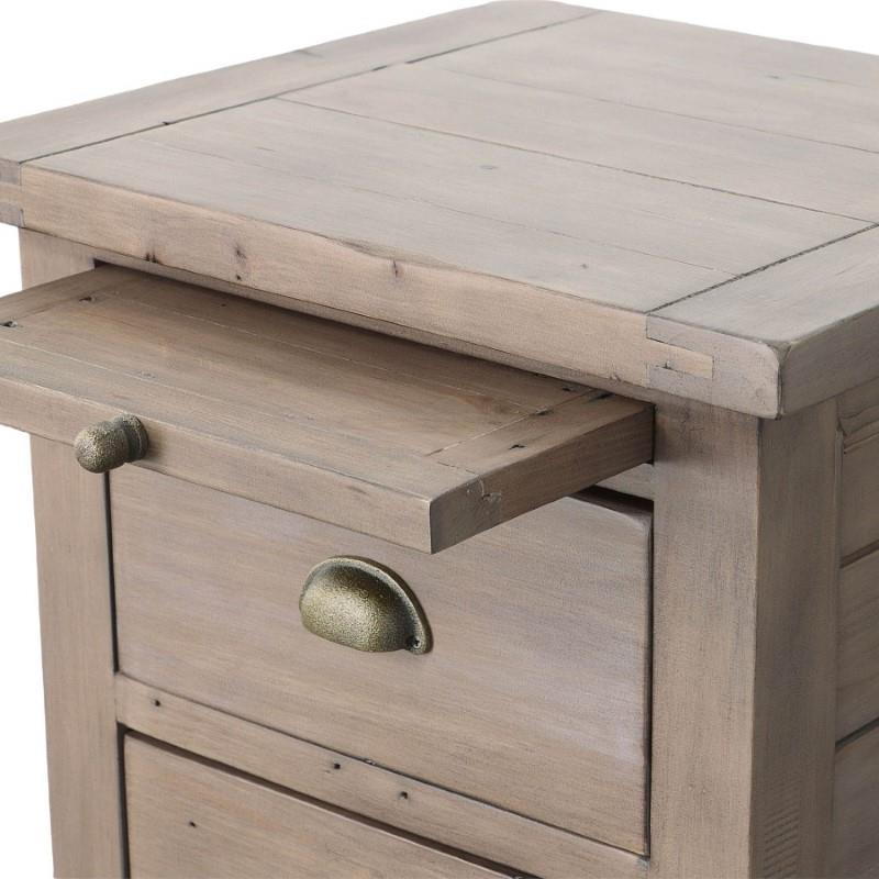 Irish Coast 3-Drawer Nightstand