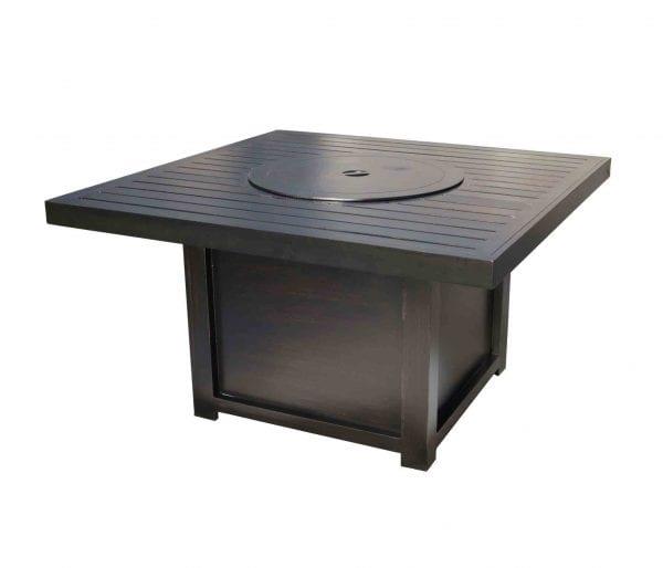 Monaco 42"W x 42"D x 24"H Outdoor Square Firepit