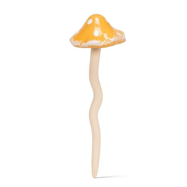 Large Dotted Mushroom Garden Stake, 10.5&quot;H