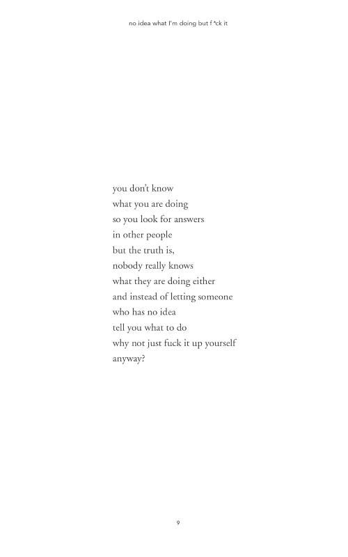 No Idea What I'm Doing But F*ck It