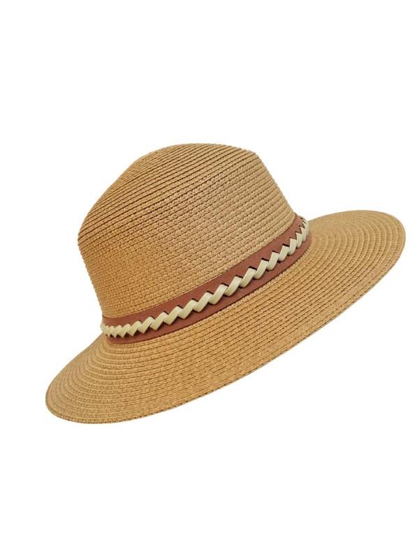 Straw French Boater Hat