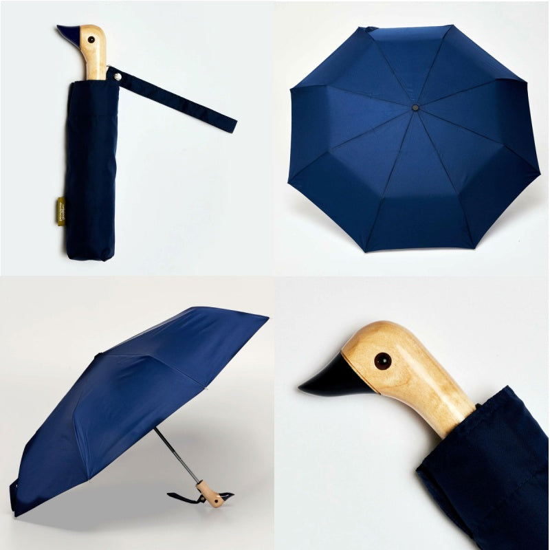 Duckhead Solid Eco-Friendly Compact Umbrella