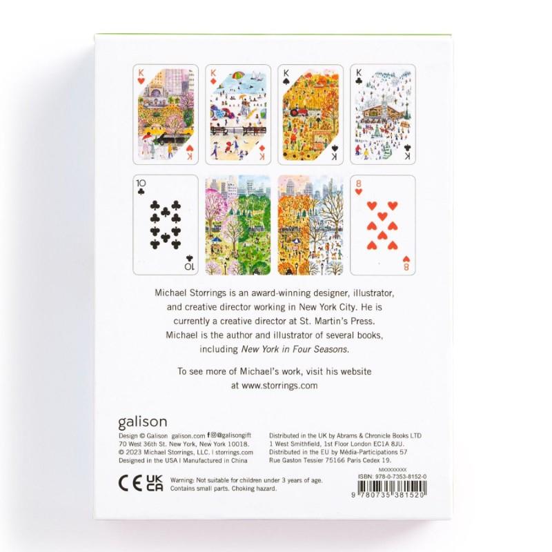 Michael Storrings Four Seasons Playing Card Set of 2