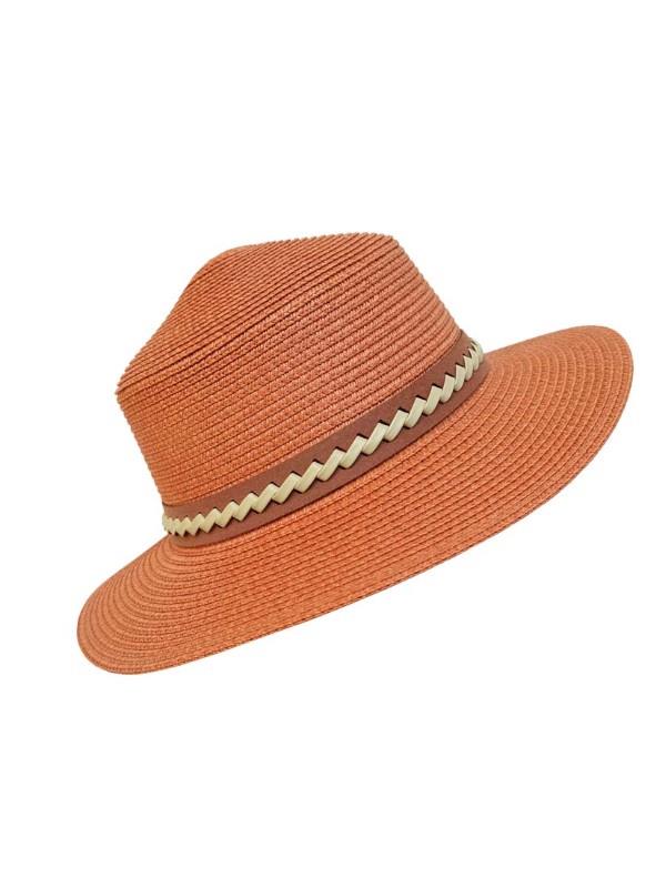 Straw French Boater Hat