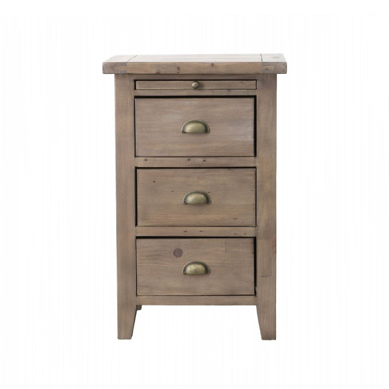 Irish Coast 3-Drawer Nightstand