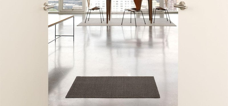 Chilewich Indoor/Outdoor Solid Shag Mat, Mercury