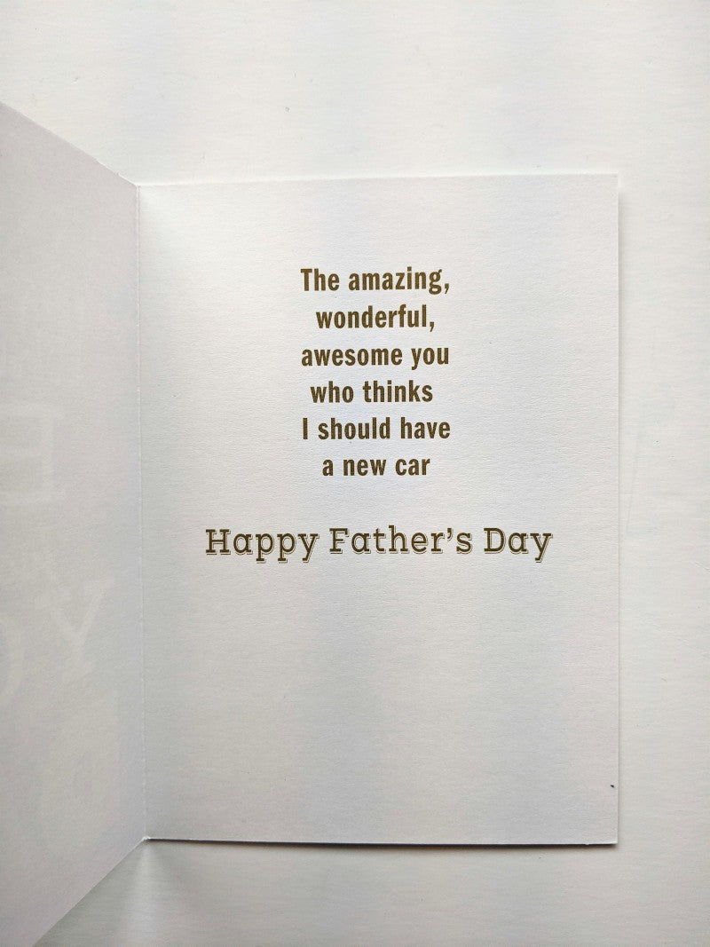 Just Like You Father's Day Card