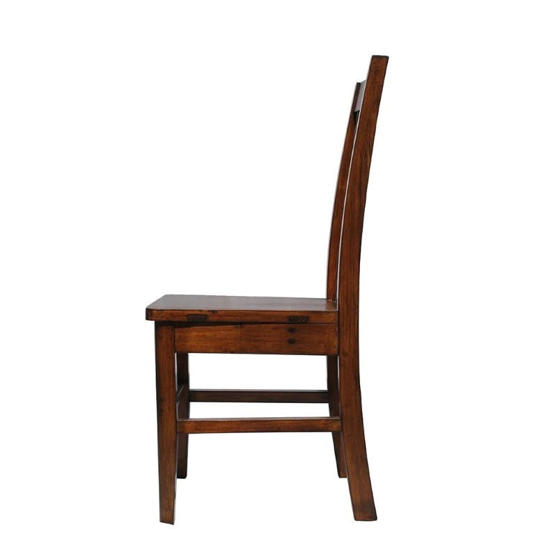 Irish Coast African Dusk Slat Back Chair