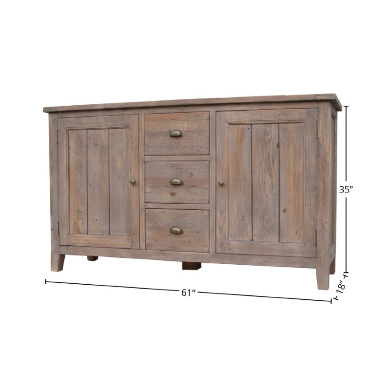 Irish Coast Sundried Large Sideboard
