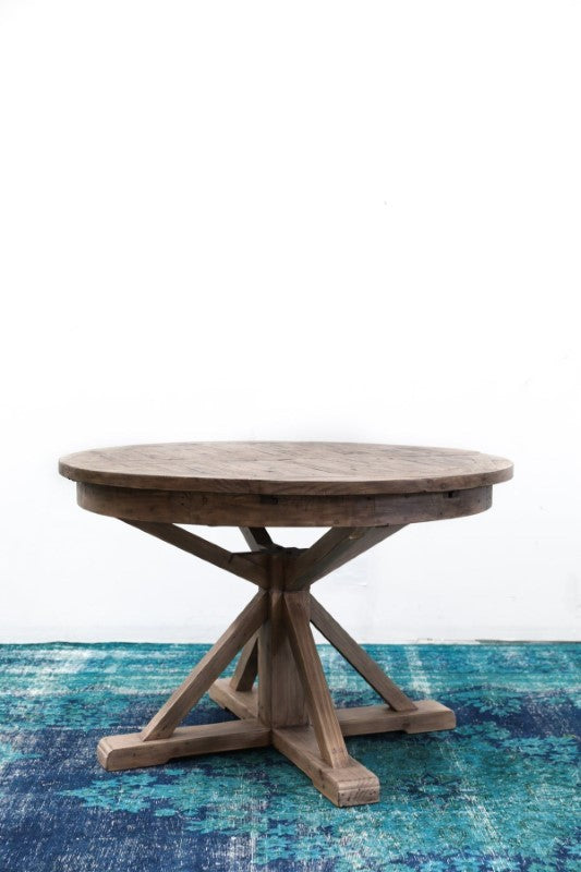 Irish Coast Sundried Round Extension Dining Table
