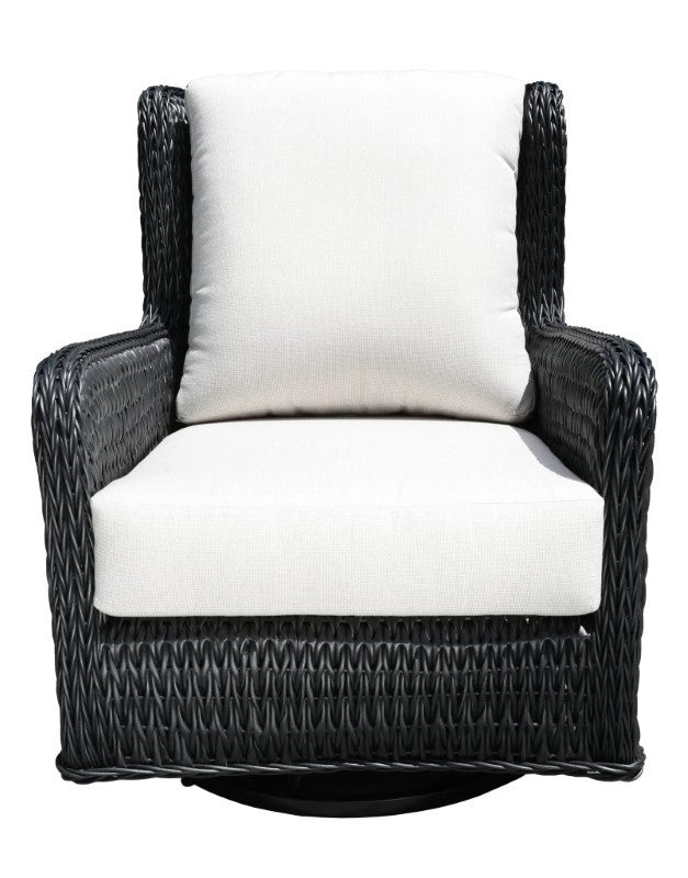 Hudson Outdoor Wing Swivel Glider