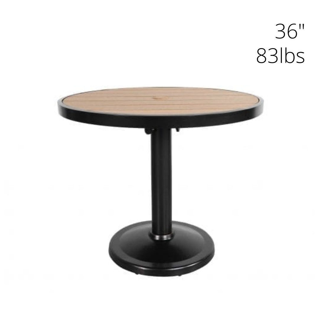 Kensington Outdoor Round Pedestal Dining Table
