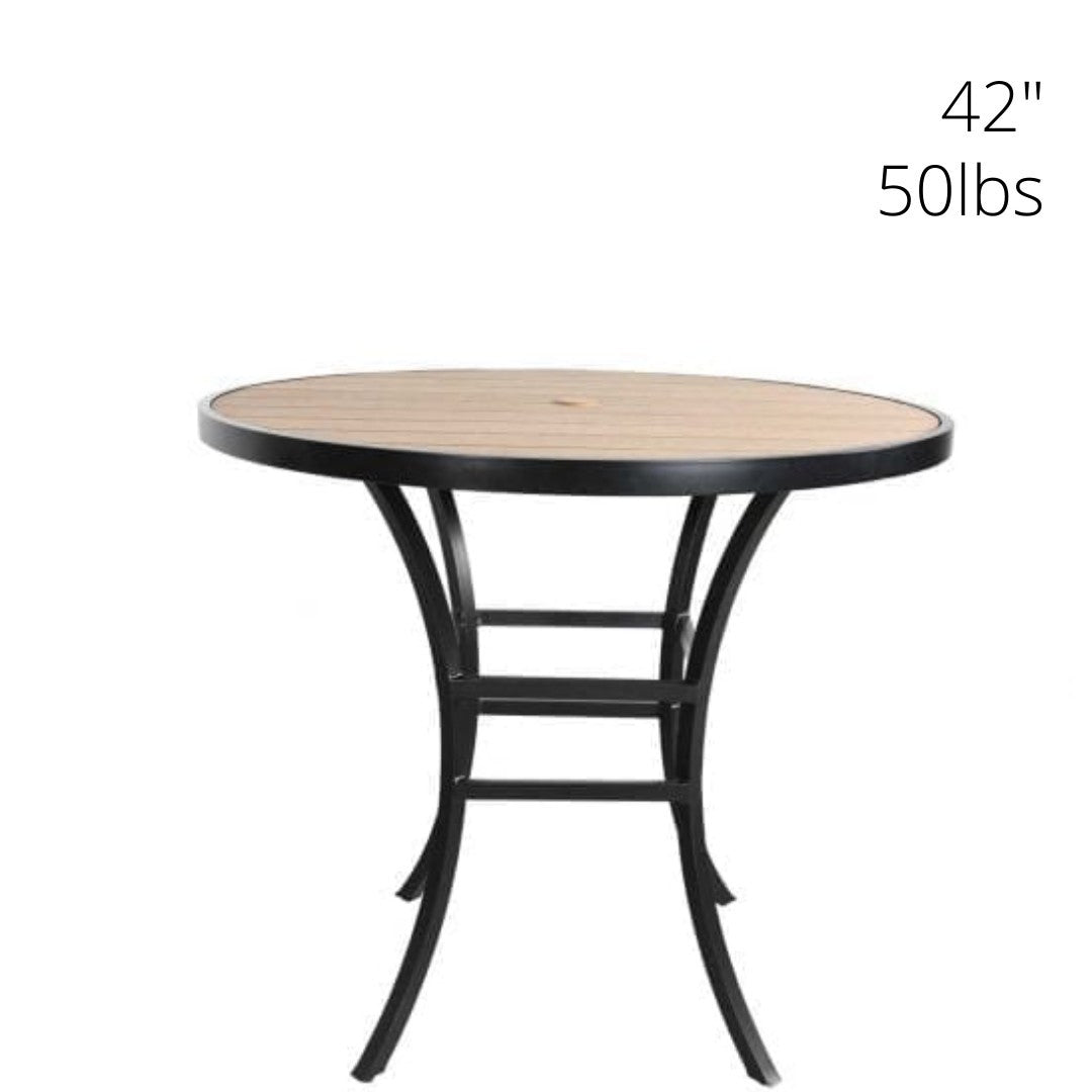 Kensington Outdoor Round Bar Table