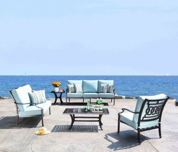 Pure 41&quot; x 22&quot; Outdoor Coffee Table