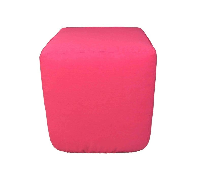 18" Outdoor Square Pouf